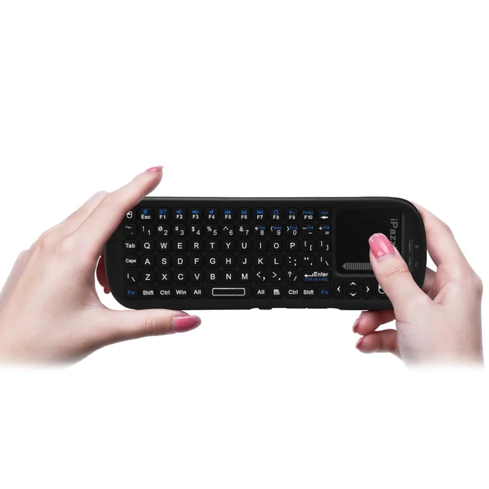 Hot Selling Ipazzport Air Mouse Wireless Mini Bluetooth Keyboards With