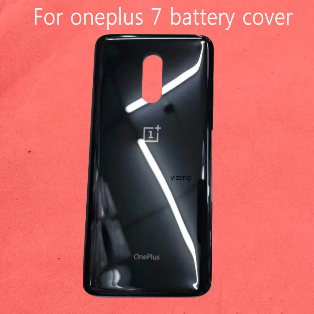 Для Oneplus 7 pro, стеклянная крышка для батареи, задняя крышка для смартфона, запасная часть для one plus 7 1+ 7 pro