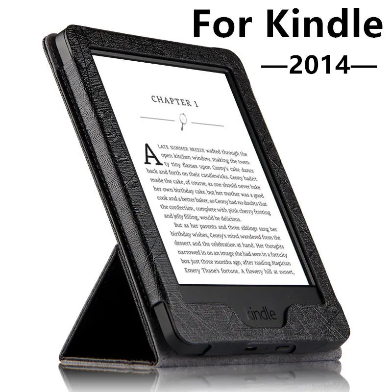 Умный чехол для Kindle 6 '' электронной книги из искусственной кожи защитный 2014 s