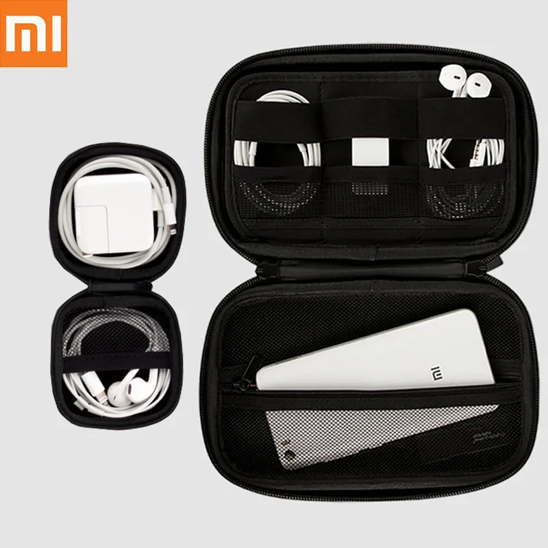

Xiaomi HX Multifunctional Digital Storage Box/Earphone Storage Case For Earphone Accessories Earbuds Power Bank USB Cable BagH30