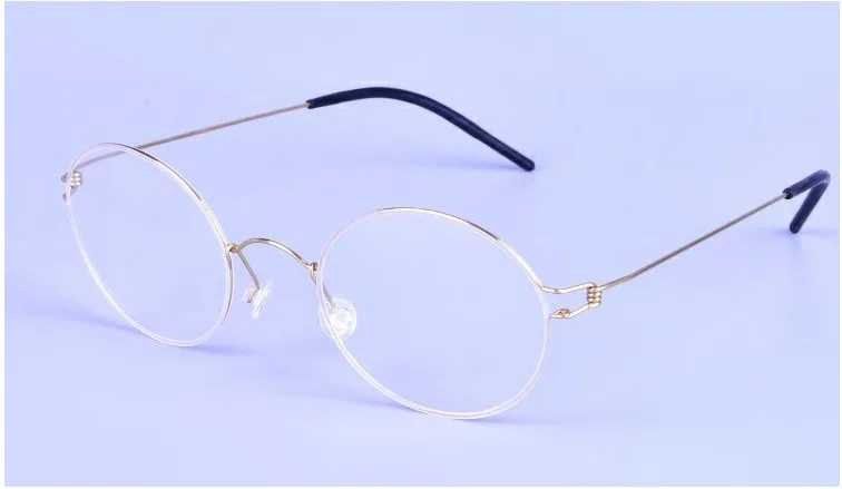 Ретро Круглые очки оправы мужские титановые очки Morten Oculos feminino Lentes Opticos Mujer gafas de