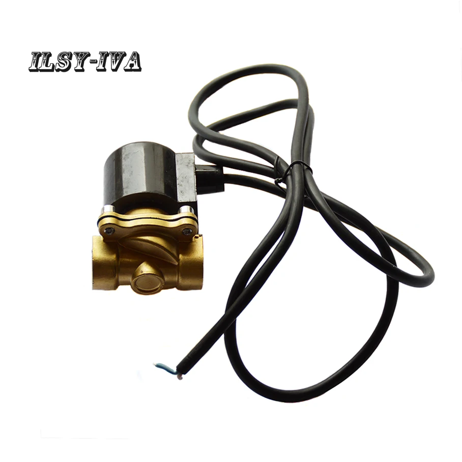 1/" dn15 220vac 24vdc латунь подводный специальный нормально закрытый электромагнитный клапан