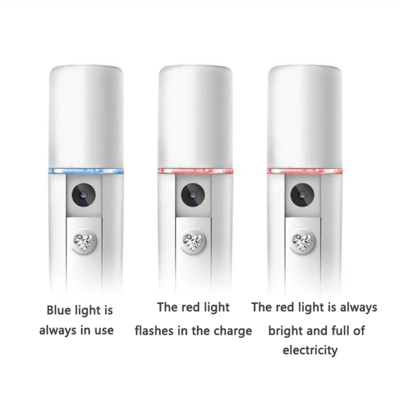 Портативный нано-распылитель тумана, распылитель для лица и тела, увлажнение парохода, уход за кожей, мини USB, спрей для лица, косметические инструменты, новинка