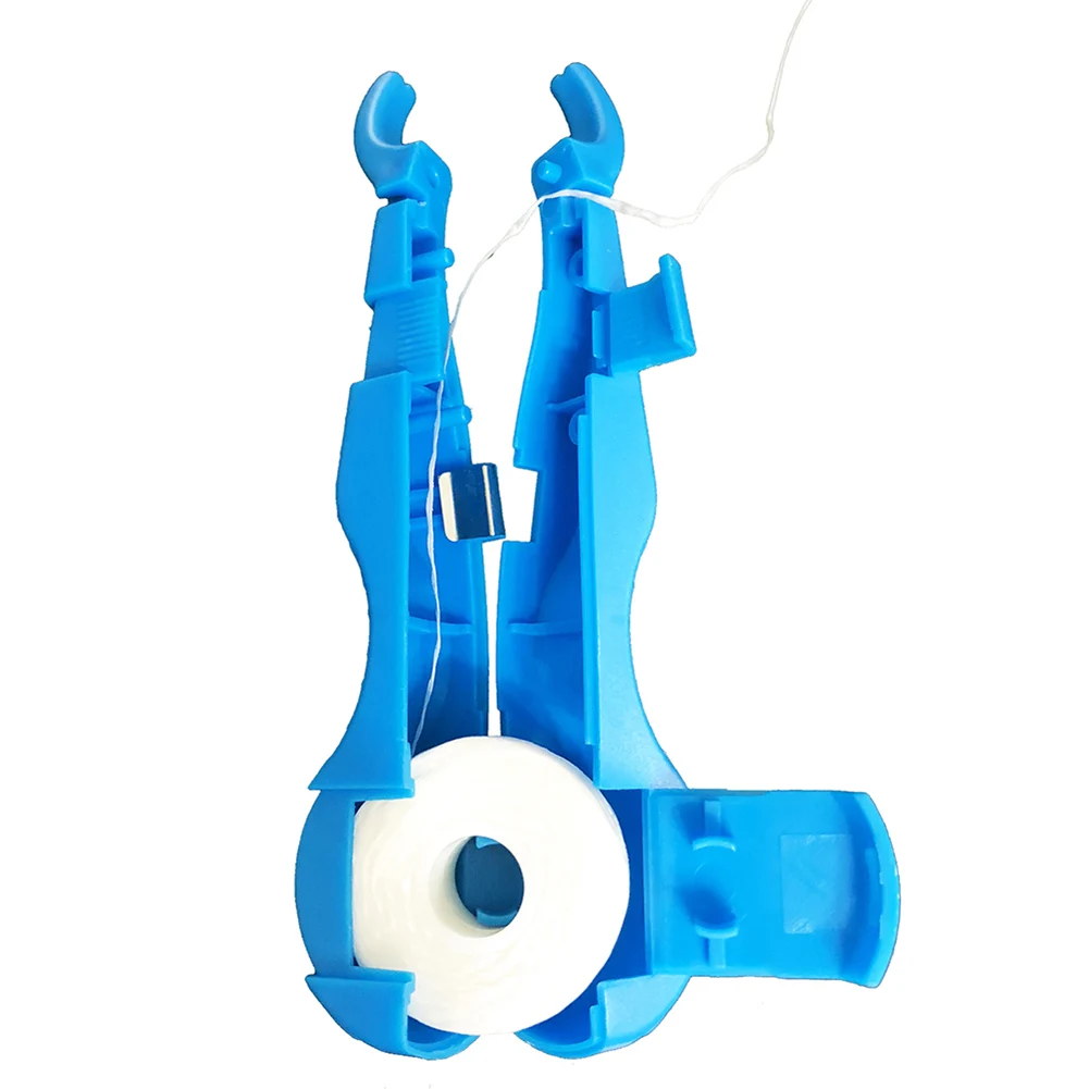 30m Nylon Dental Floss With Holder Tooth Cleaning Pick Teeth Tool Oral Care Cleaner HJL2018in