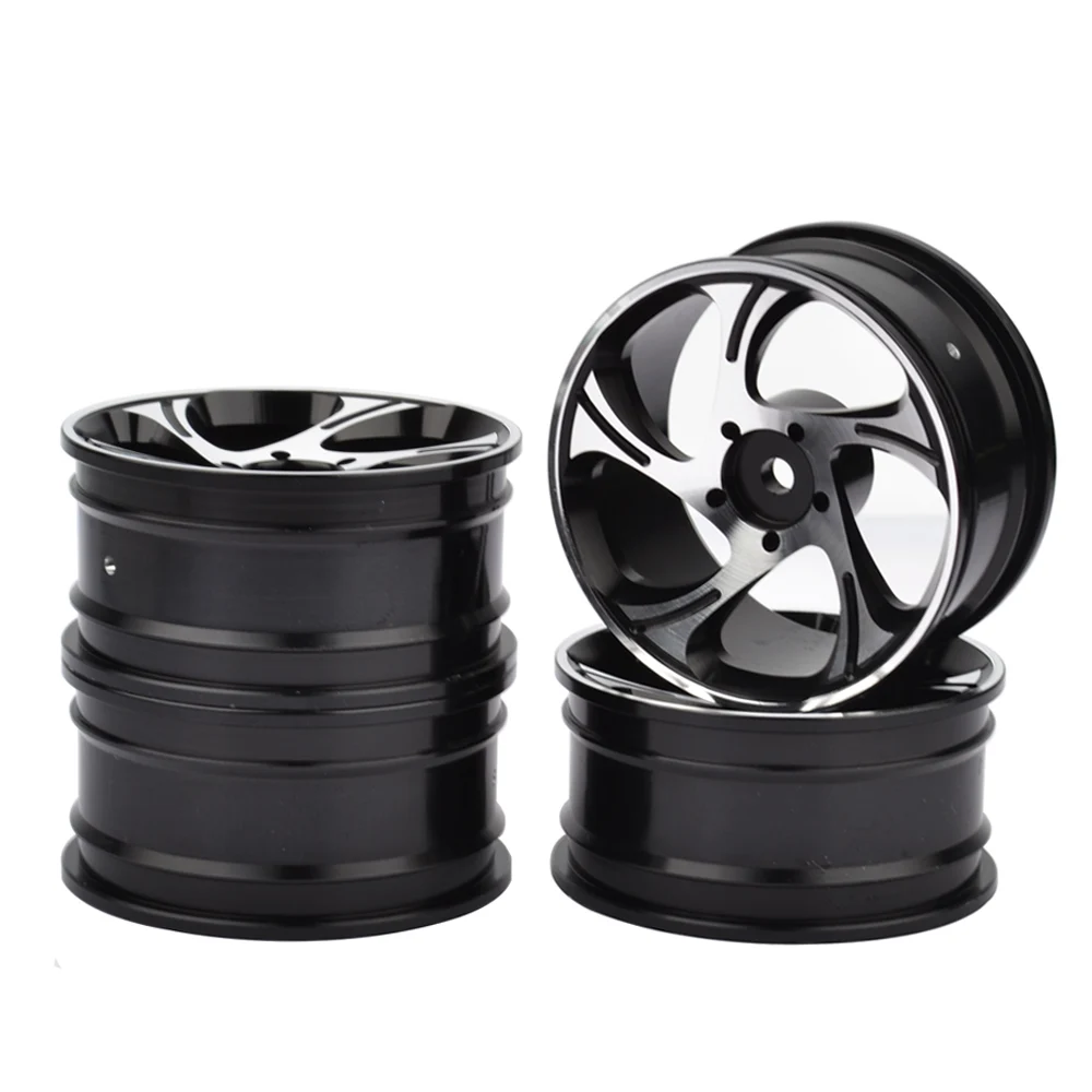 4 шт. колесные диски из алюминиевого сплава для HSP Sakura HPI Kyosho Tamiya|1/10 rc|aluminum alloy wheel rimrc