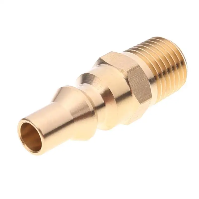 Buy 1pc Male Plug Propane Quick connector Fitting for