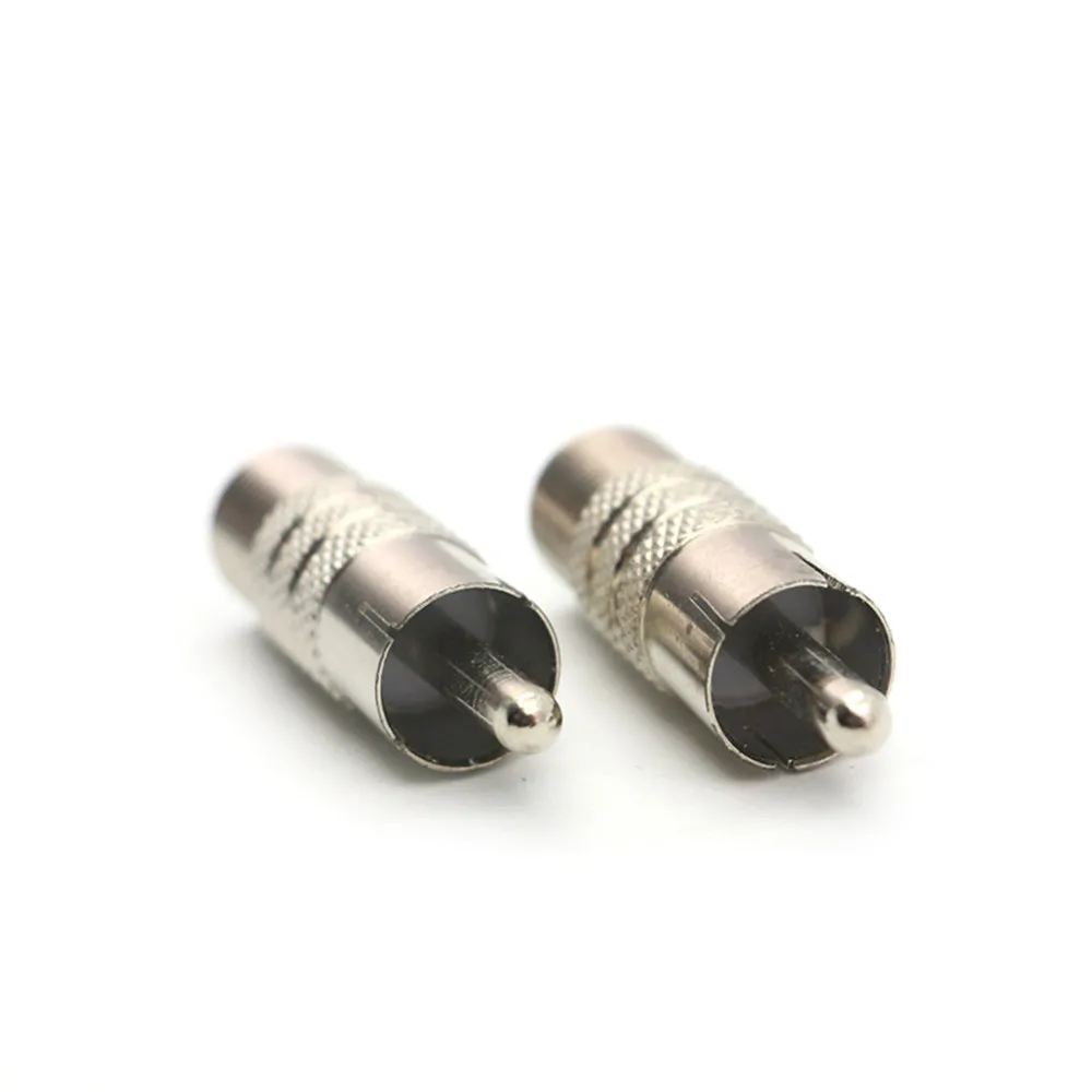 5 шт. разъем с внутренней резьбой RCA Мужской коаксиальный кабель разъем муфта адаптер для CCTV камера аудио камера безопасности системы скрытого видеонаблюдения