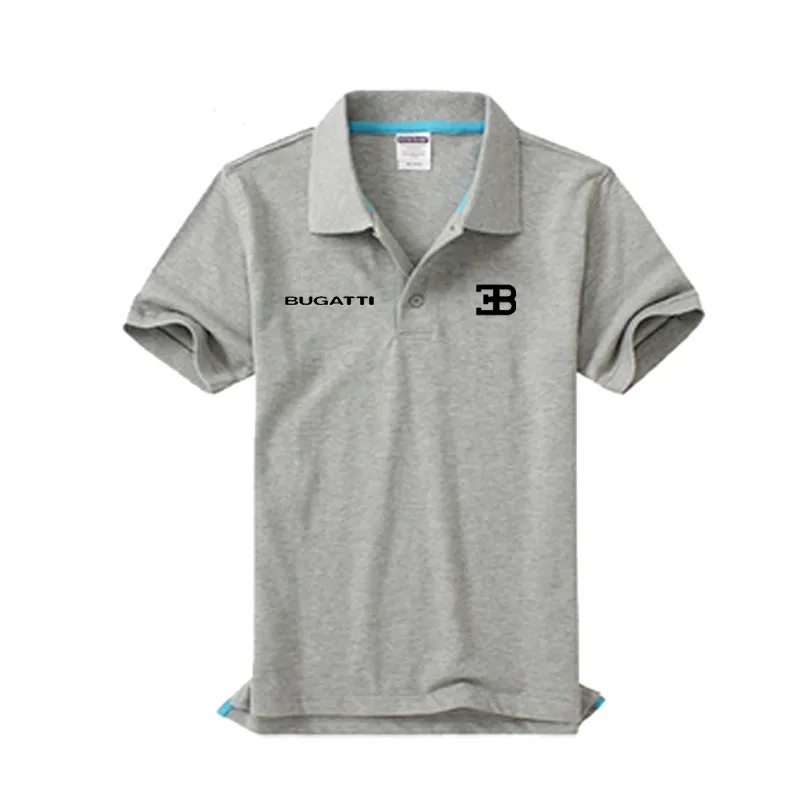 Брендовая одежда Bugatti тенниска с логотипом повседневное Твердые мужской Bugatti мужские Поло рубашка короткий рукав высокое качество