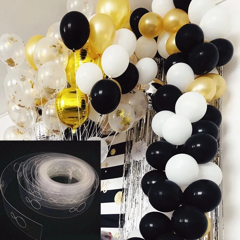 

5M Balloon Chain PVC Rubber Wedding Party Birthday Backdrop Decoration Ballon Chain Arch Decor Party Ballon Decoration Supplies