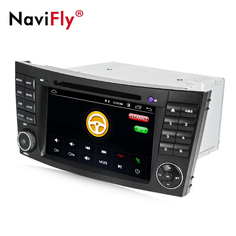 Excellent For Mercedes Benz E-Class W211 E200 E220 E240 E270 E280 2002-2008 W219 Android 8.1 car dvd radio multimedia player with GPS WIFI 4