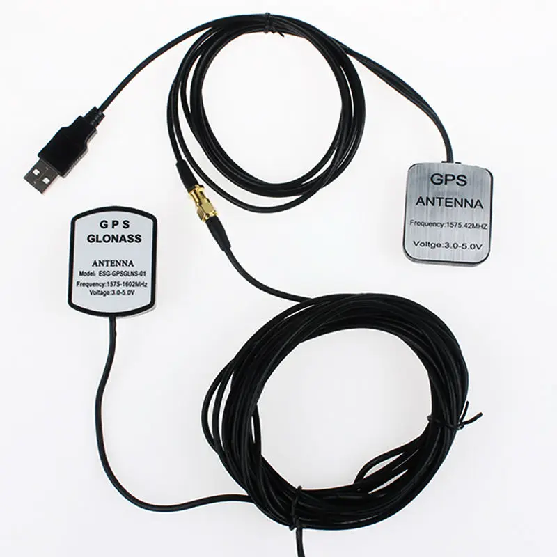 iaotuGo Car GPS Antenna Navigator Amplifier 5M/16FT Car External Repeater Amplifier gps Receiver Fo