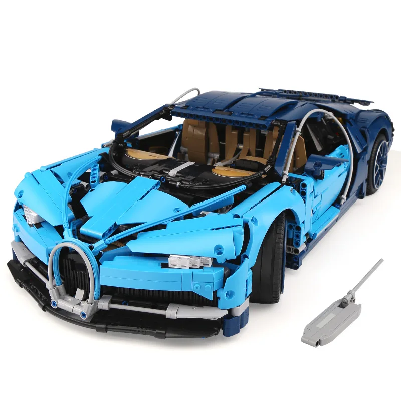 20086 Bugatti чугун гоночный автомобиль наборы совместимы с 42083 строительные блоки технические серии модельный кирпич игрушки для