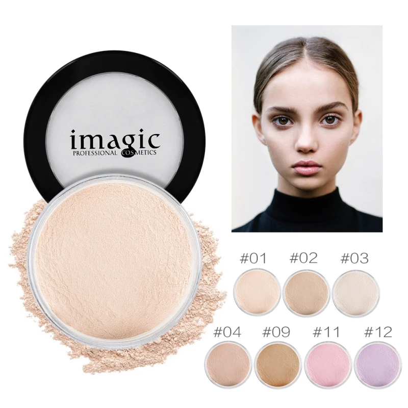 IMAGIC Long Lasting Loose Powder Waterproof Matte Setting Powder
