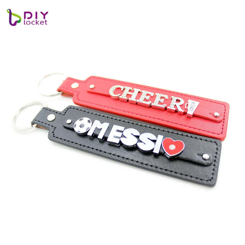 PU leather keychain  LSBR017 3