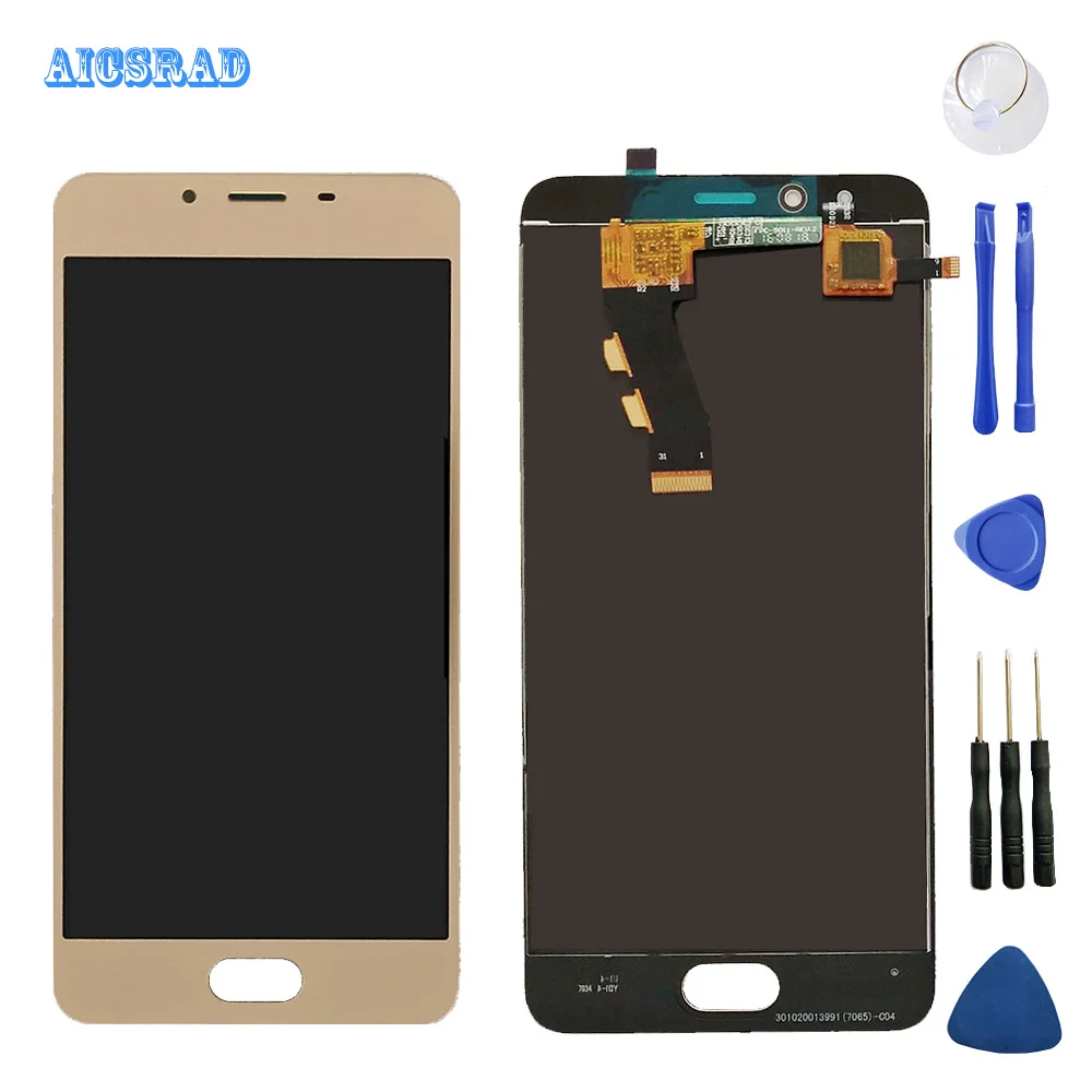 

AICSRAD 1280x720 5.0" Display For MEIZU U10 LCD Touch Screen Digitizer Replacement For U 10 U680h LCD +tools