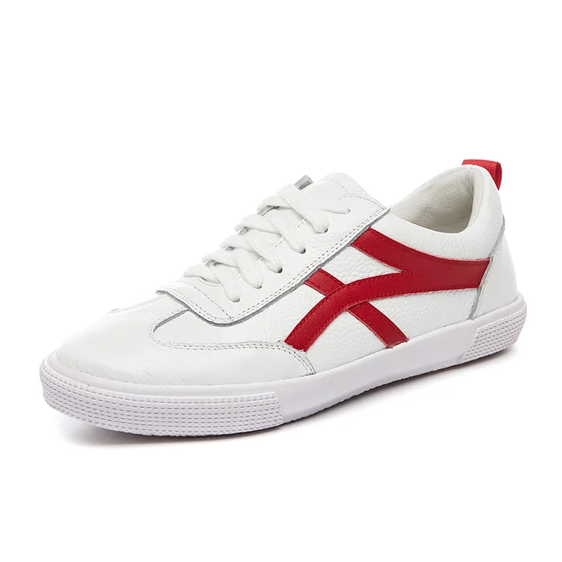 Femmes 2018 Confortable Simple vert De FemmesNoir Sport Plat Mode Chaussures Nouveau Coréenne La Couleur Correspondant Version Tendance rouge CxorBedQW