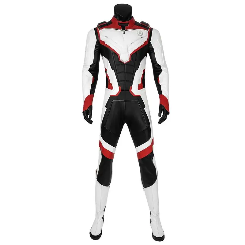 

Quantum Realm Costume Avengers 4 Endgame Cosplay Captain America Team Jumpsuit Superhero Halloween Men Outfit Shoes Custom Made
