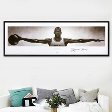 SELFLESSLY Wall Art Canvas Pictures For Living Room Home Decor michael jordan wings autographed poster print canvas Painting