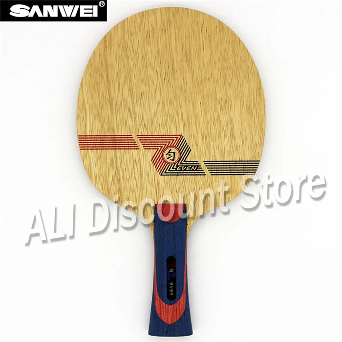 Sanwei белый ровный настольный теннис лезвие (10 + 9 мягкий углерод, для 40 +) ракетка для Пинг-Понга Летучая мышь весло