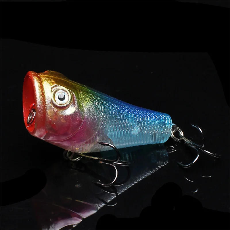 Yuewins 5 cm 7.9g بوبر الصيد السحر إيسكا الاصطناعي الصيد الطعم Crankbait Wobblers 6 # السنانير العائمة Crankbait الكارب بايك QA239
