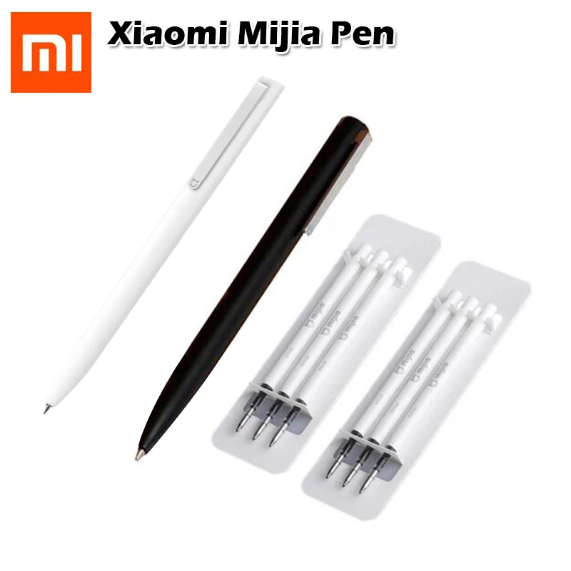 Оригинальная ручка Xiaomi Mijia белая для подписи MI 9 5 мм PREMEC гладкие швейцарские