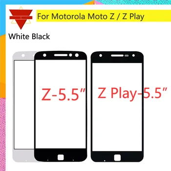

10pcs\lot For Motorola Moto Z Droid XT1650 / Z Play Droid XT1635 Touch Screen Front Outer Glass Panel Lens NO LCD Digitizer