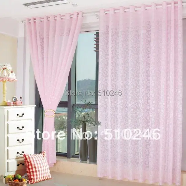 Roze gordijn staaf koop goedkope roze gordijn staaf loten van ... Roze woonkamer gordijnen