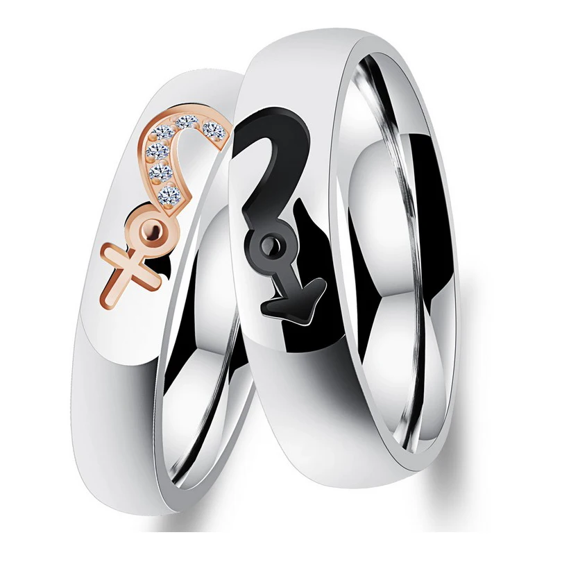 Buy Stainless steel Love Heart Stainless Steel Couple