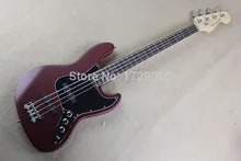 free shipping Top Quality china Custom Musical Instruments Dark Red jazz 4 String bass Guitar 930