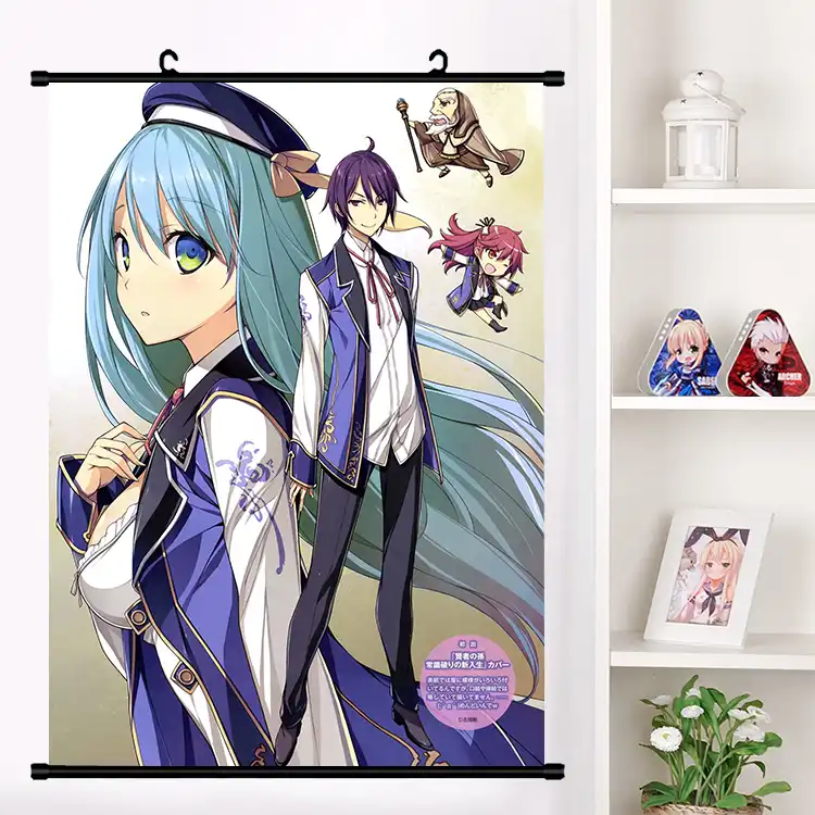 Anime Kenja No Mago Sicily Von Claude Shin Walford Wall Scroll Mural Poster Wall Hanging Poster Otaku Home Decor Collection Aliexpress