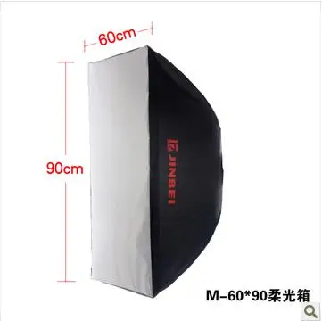 

JinBei Photo Studio SoFtbox For Speedlight Flash Speedlite 60X90cm Photo SoFt Box Professional soft Box Studio softbox no00dC
