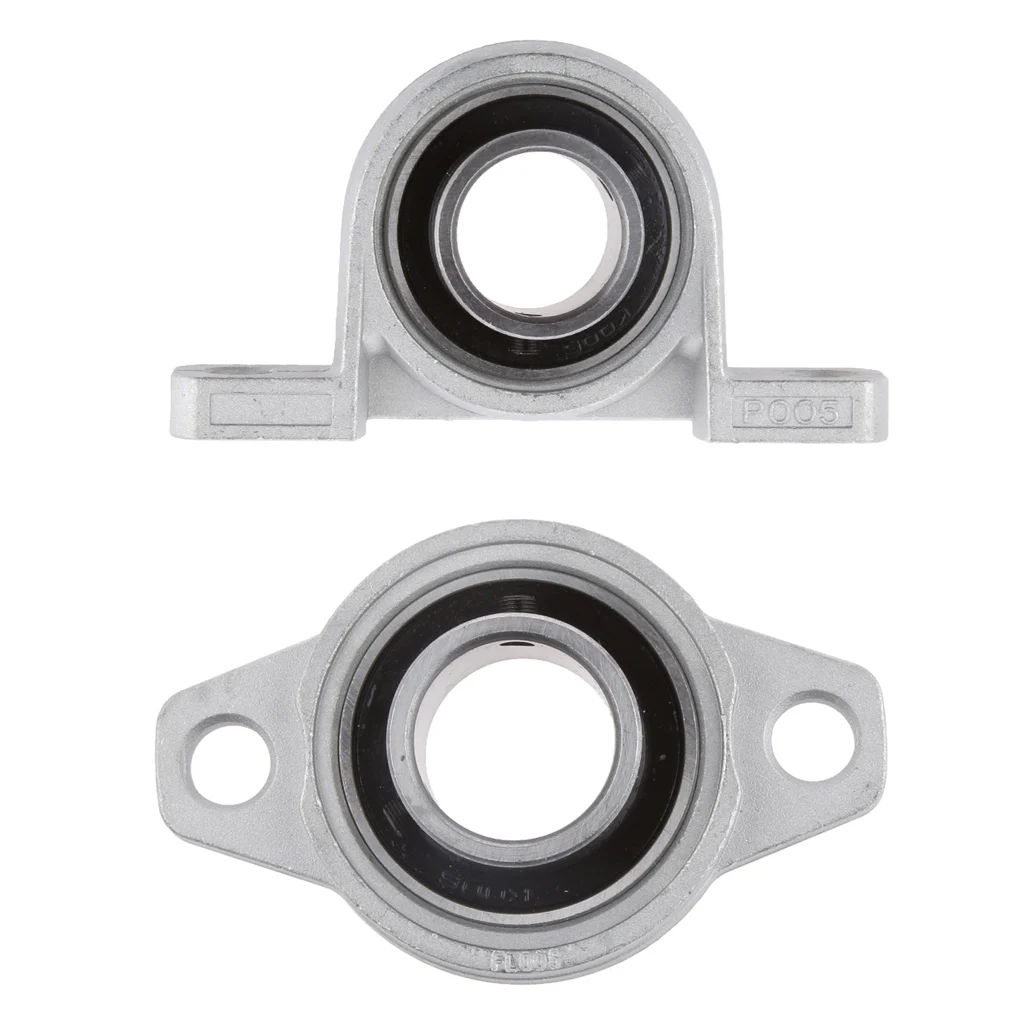 Diameter 25mm Bore KP005 Ball Bearing Pillow Block Mounted Support Kit