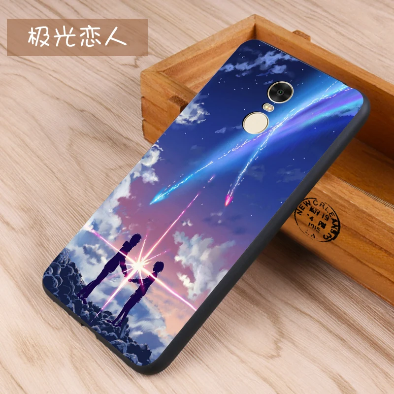 Xiaomi Redmi Note 4x Case Original Cover for Xiaomi Redmi Note 4x Case Bag Redmi note 4x Cover Skin Wolf Fish Skull Fundas 100% 17