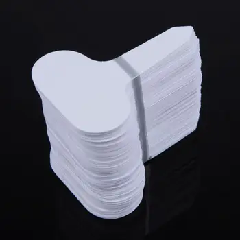 

100Pcs T-type Garden Nursery Label Plastic Plant Tags Markers Nursery Pots Seedling Labels writing plate board Plug Mark Tools