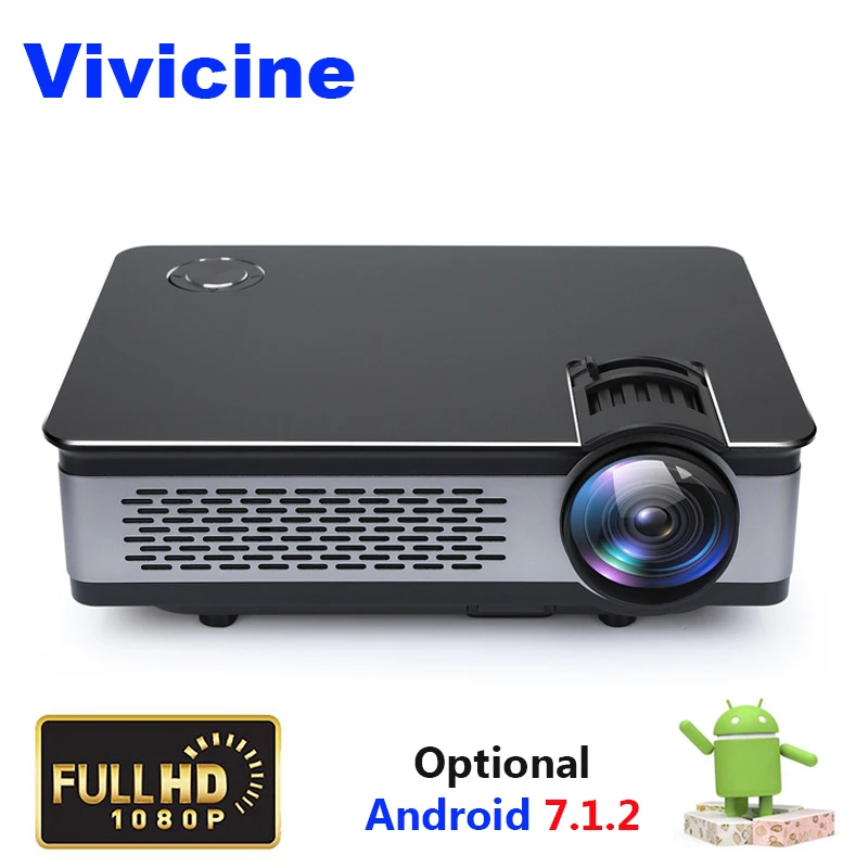 

Vivicine Original F30 Full HD Home Theater 1080P Projector,Portable 1920x1080 HDMI USB PC Video Game Proyector Beamer