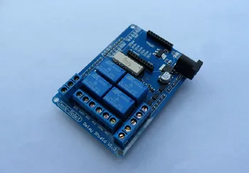

5pcs/lot Quad 5V Relay Extension Board Relay Shield V1.3 Free Shipping