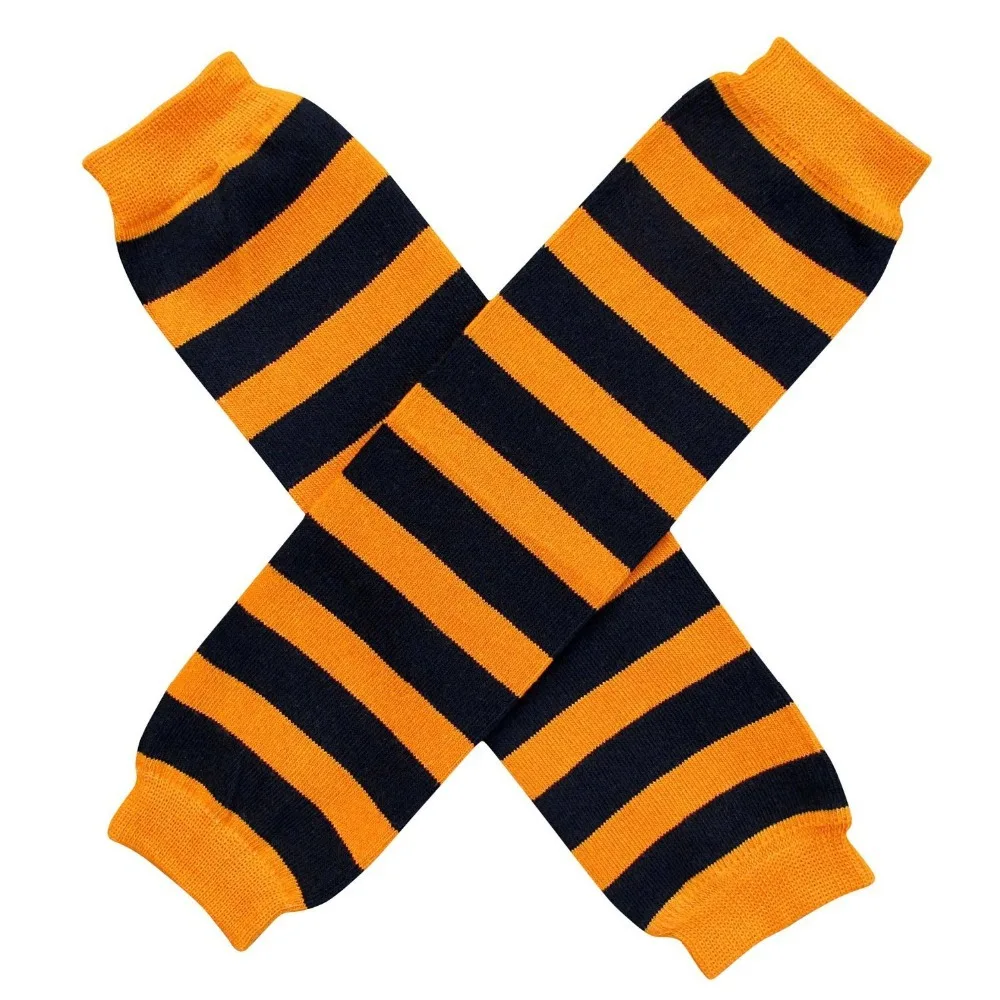set of 3 halloween leg warmers striped argyle polka dot baby leg warmerleggings baby crawling knee baby girl tights in leg warmers from mother kids on