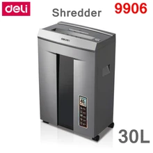 Продуктовый магазин 9906 бизнес Тип Электрический бумаги Шредер office 30L 220VAC 400 Вт 16 листов Шредер инфракрасный автоматическая подача бумаги