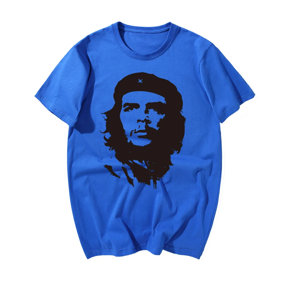 Мужская футболка с коротким рукавом Che Guevara Hero хлопковая Футболка принтом
