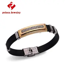 Золотой Мужской стальной браслет из нержавеющей стали Шарм Ювелирная цепочка& звено браслеты сплав браслеты браслет серебро