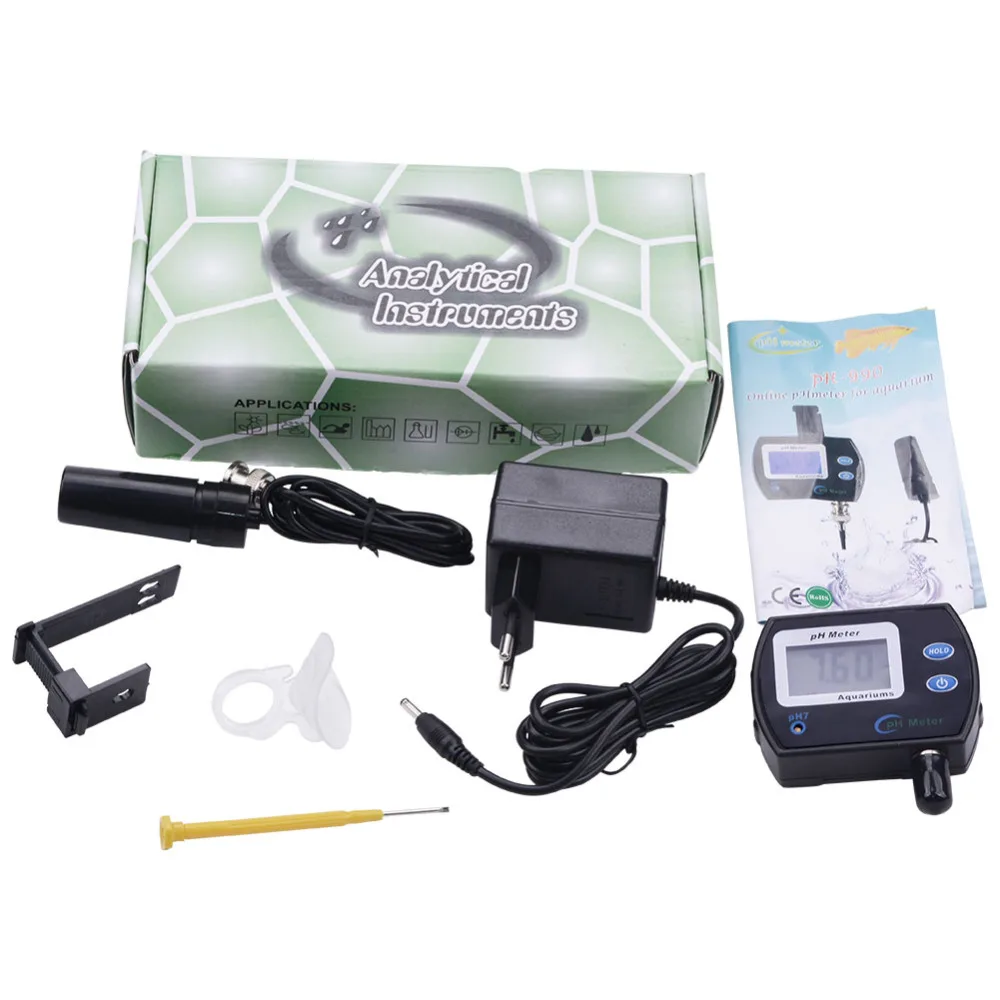 Портативный ph-990 цифровой рН-метр анализатор качества воды с Подсветка ручка-Тип метр тестер