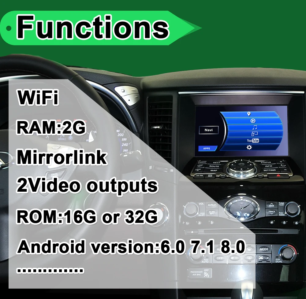 Android 7,1 автомобильный навигатор для Pathfinder Nissan видео интерфейс коробка поддержка carplay& autoplay Mirrorlink OEM Ручка управления