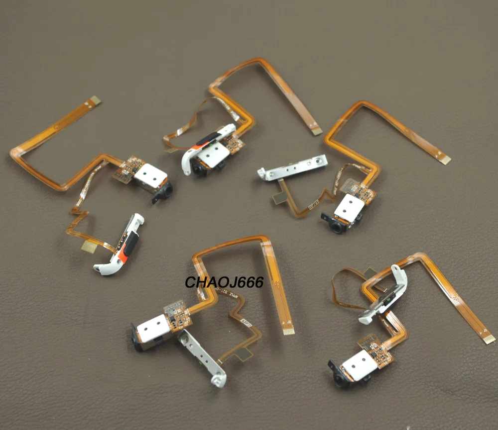 

5pcs Black Headphone Jack Audio Jack Hold Switch Flex Ribbon Cable for iPod 6th Classic 80GB 120GB 7th Classic Thin 160GB