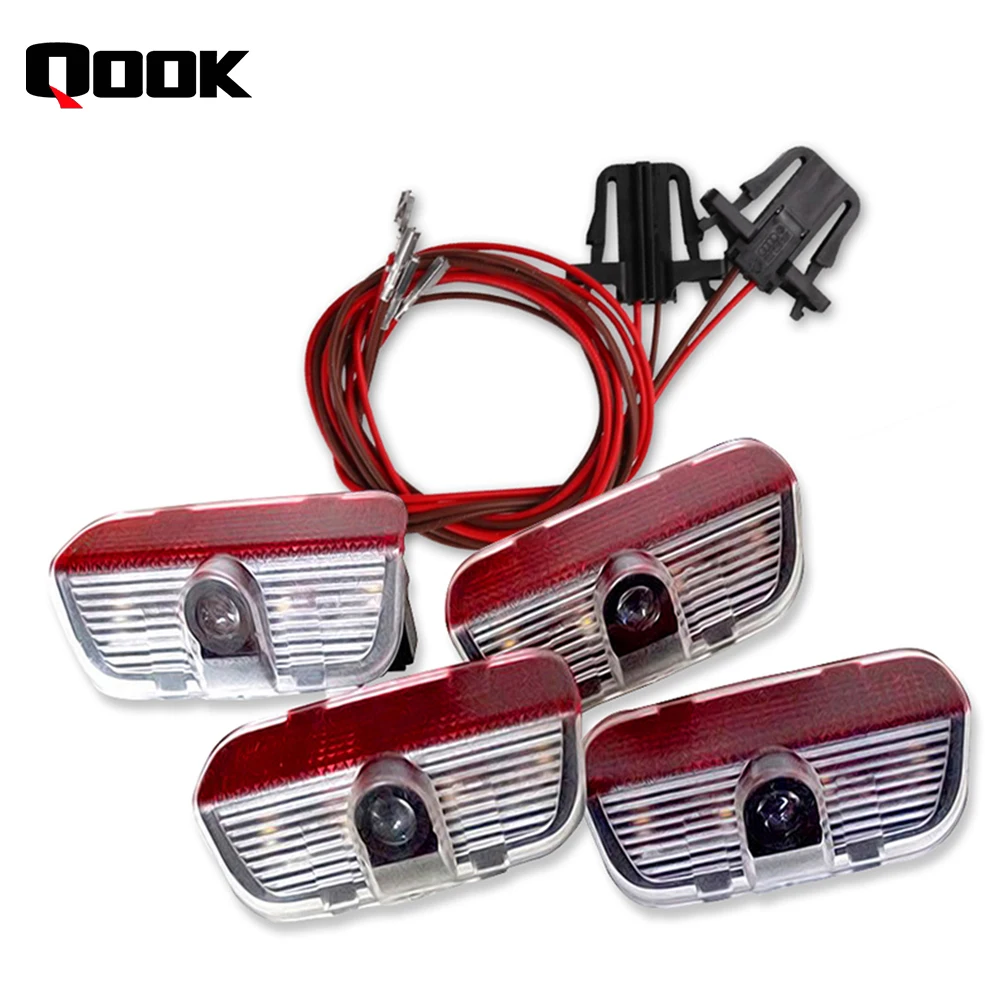 

4 pcs LED Door 3D shadow Car light logo Auto lamp with projection function for VW TIGUAN CC Golf MK6 for JETTA MK5 PASSAT B6 B7