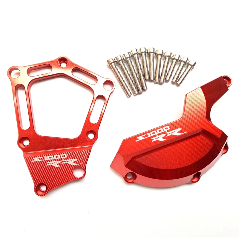 For BMW S1000RR HP4 Motorcycle Engine Saver Stator Protector Case Guard Cover Slider for BMW S1000RR HP4 K42 K46 2009-20115 New (3)