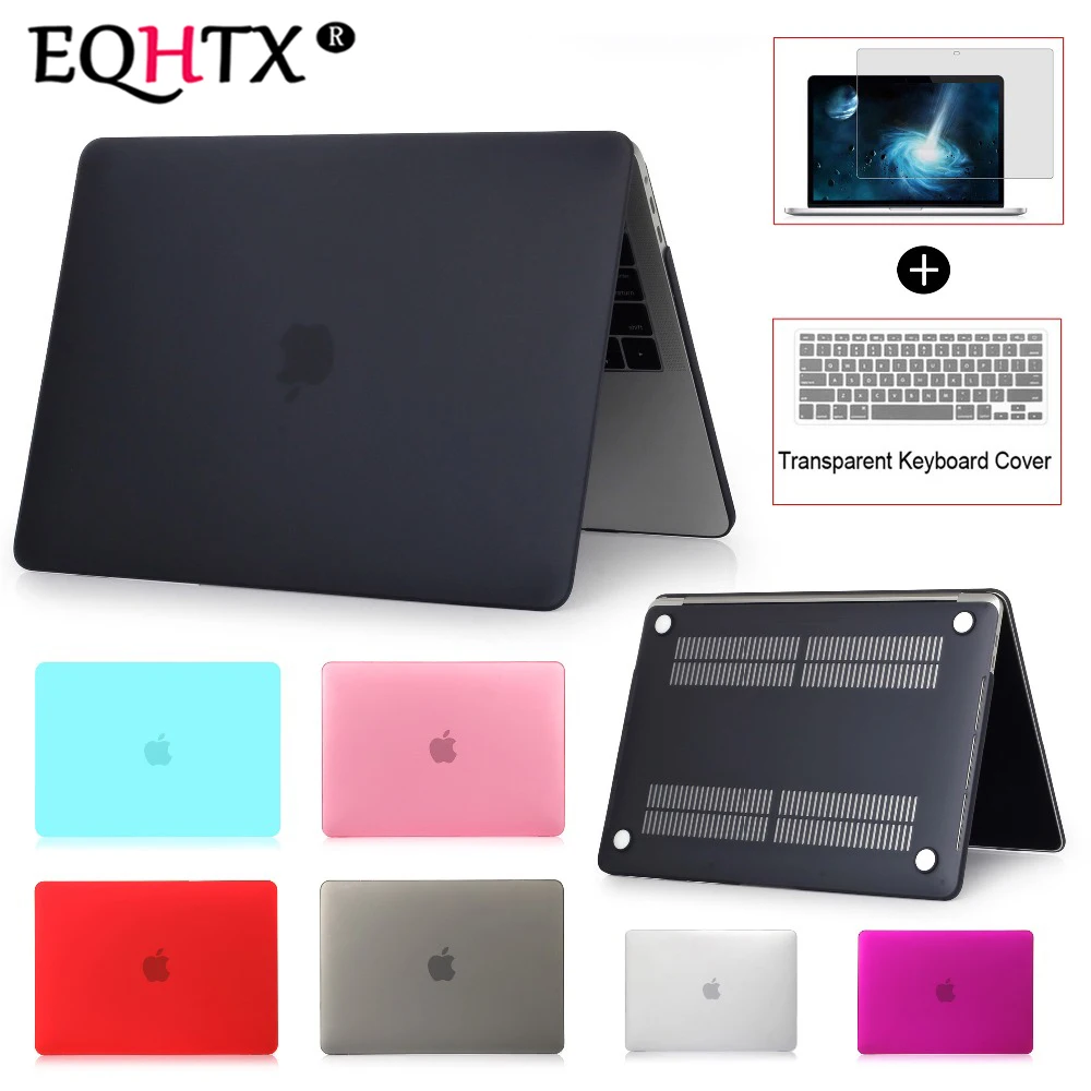 Eqhtx-Cassa Del Computer Portatile Per Apple Macbook Air 13 Pro Retina 11 12 13 15 Per Macbook 2016'2017'2018 New Air Pro 13 15 "Con Touch Bar