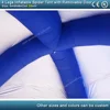 6mWx6mLx4.1mH 4 legs blue inflatable spider tent with removable door curtains inflatable dome tent party igloo event tent 5