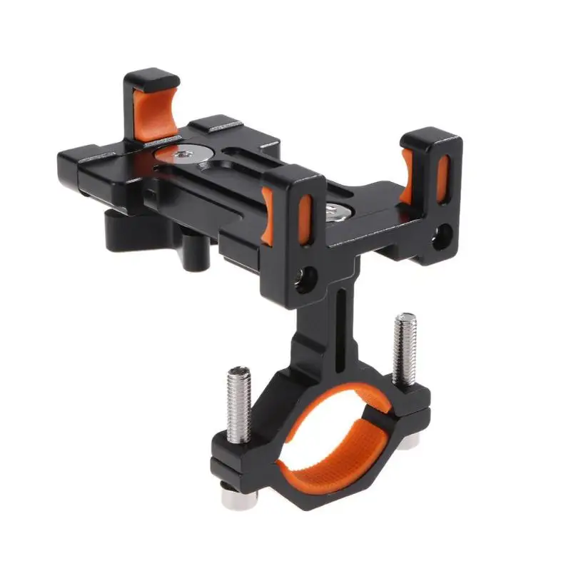

Universal Aluminum Alloy Mobile Phone Holder Adjustable Bracket Mount for Motorcycle MTB Phone Holder Stand Bicycle Accessories
