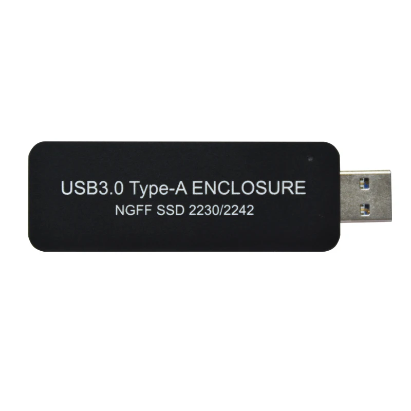 HDD чехол USB3.0 TYPE-A NGFF M2 SSD жесткий диск Корпус B соединитель в форме ключа M.2 SSD USB адаптер Поддержка 2230 2242 жесткого диска