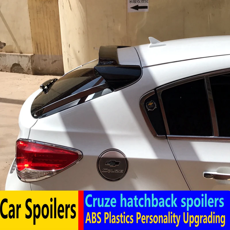 

For Chevrolet Cruze Spoiler hatchback ABS Material Car Rear Wing Primer Color Rear Spoiler For Chevrolet Cruze Hatchback spoiler